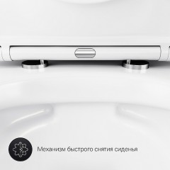 Унитаз подвесной Am.Pm Sense C741701SC безободковый