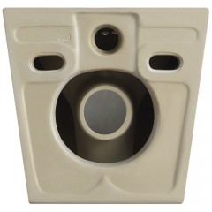 Унитаз подвесной SantiLine SL-5025 безободковый торнадо