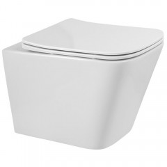 Унитаз подвесной BelBagno Ardente-tor BB520CH-TOR/SC безободковый торнадо