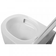 Унитаз подвесной BelBagno Soft-tor BB084CH-TOR+BB051SC безободковый торнадо