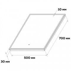Зеркало Teymi Helmi 50x70 T20236
