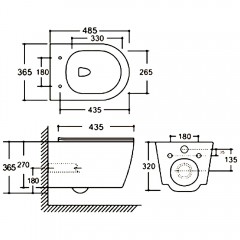Инсталляция Grohe Solido 38811000 + унитаз Cerutti Sella aria PP CT9738 безободковый с сиденьем