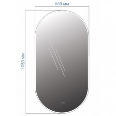 Зеркало Teymi Iva 55x105 T20601SA