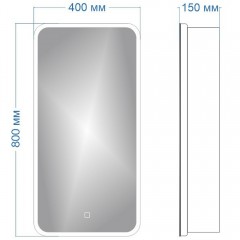 Зеркало-шкаф Teymi Solli 40x80 T60202S