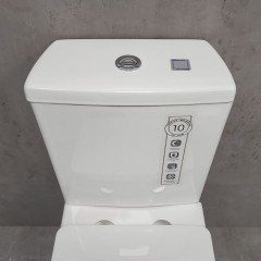 Унитаз Bloomix Voyage DB1851W/PP безободковый торнадо