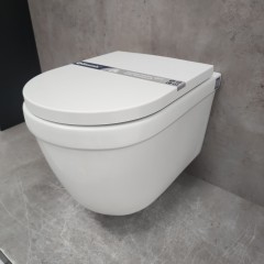 Унитаз подвесной Bloomix Rapid SL1233R/UF02 безободковый