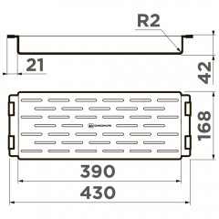 Коландер Omoikiri CO-06-GM