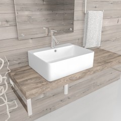 Раковина накладная Esbano Circon 52 white