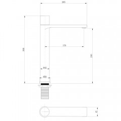 Смеситель для раковины Abber Rund AF8711NG