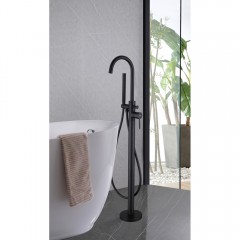 Смеситель для ванны напольный Abber Wasser Kreis AF8115B