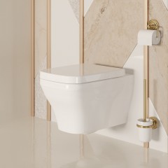 Унитаз подвесной Ambassador Benefit 203T20001R-202T20001 безободковый