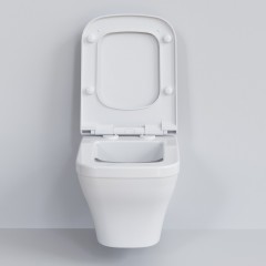 Унитаз подвесной Ambassador Benefit 203T20001R-202T20001S безободковый