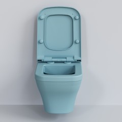 Унитаз подвесной Ambassador Benefit 203T20801R-202T20801S безободковый