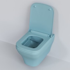 Унитаз подвесной Ambassador Benefit 203T20801R-202T20801S безободковый