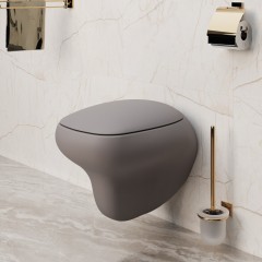 Унитаз подвесной Ambassador Diamond 123T20301R-122T20301 безободковый