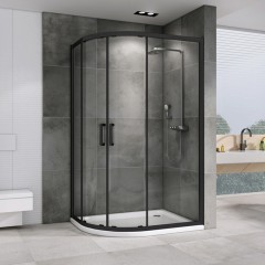 Душевое ограждение Abber Schwarzer Diamant AG01190B