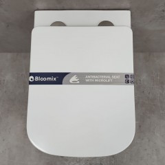 Унитаз подвесной Bloomix Berhard T120701R/UF1 безободковый