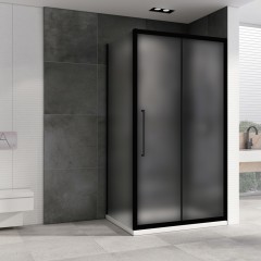 Душевое ограждение Abber Schwarzer Diamant AG30100BMH-S100BM