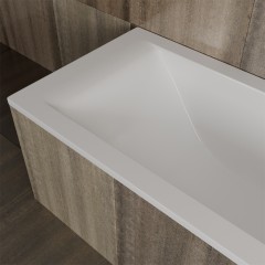 Ванна из литьевого мрамора Delice France Diapason 165x80 DLR330018