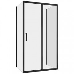 Душевое ограждение Abber Schwarzer Diamant AG30180B-S85B-S85B