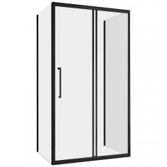 Душевое ограждение Abber Schwarzer Diamant AG30150BH-S100B-S100B