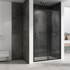 Душевая дверь Abber Schwarzer Diamant AG30150B5