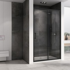 Душевая дверь Abber Schwarzer Diamant AG30100B