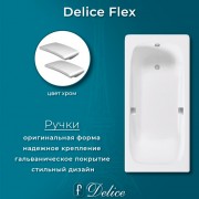 Ванна чугунная Delice France Flex 170x80 DLR230631R