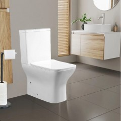 Унитаз Cerutti Elleros CT10093 безободковый