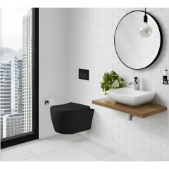 Унитаз подвесной Cerutti Sella Aria MBF CT10016 безободковый