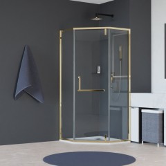 Душевое ограждение RGW Hotel HO-084Gb 100x100 350608400-016
