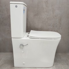 Унитаз Bloomix Magic 1218SB/UF1 безободковый с функцией биде и смесителем Ceramic+