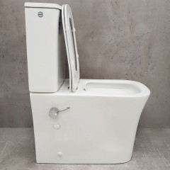 Унитаз Bloomix Magic 1218SB/UF1 безободковый с функцией биде и смесителем Ceramic+