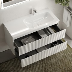 Тумба под раковину Sancos Snob R Bianco SNR100RW