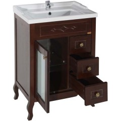 Комплект мебели ASB-Woodline Флоренция квадро 60 бук тироль массив ясеня