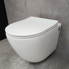 Инсталляция Grohe 38772001 + унитаз Bloomix Trend 3.0 AD1203T/UF1 безободковый торнадо Ceramic+ с сиденьем