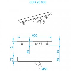 Трап душевой RGW SDR-20 800 47212080-01