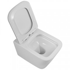 Унитаз подвесной BelBagno Due 2.0 BB7107CHR/SC безободковый