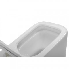 Унитаз подвесной BelBagno Due 2.0 BB7107CHR/SC безободковый