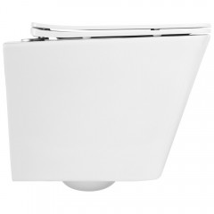 Унитаз подвесной BelBagno Due BB3103CHR/SC безободковый