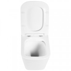 Унитаз подвесной BelBagno Due BB3103CHR/SC безободковый