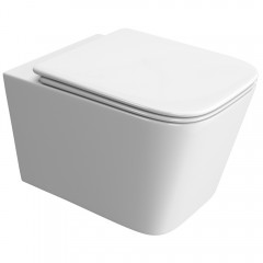 Унитаз подвесной BelBagno Due-tor BB5171CH-TOR/SC безободковый торнадо