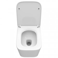 Унитаз подвесной BelBagno Due-tor BB5171CH-TOR/SC безободковый торнадо