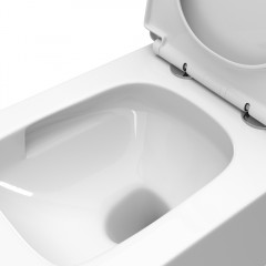 Унитаз подвесной BelBagno Due-tor BB5171CH-TOR/SC безободковый торнадо