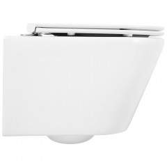 Унитаз подвесной BelBagno Tre BB8001CHR/SC безободковый
