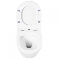 Унитаз подвесной BelBagno Tre BB8001CHR/SC безободковый