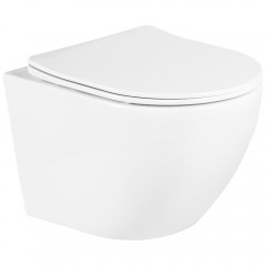 Унитаз подвесной BelBagno Uno BB3105CHR/SC безободковый