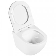 Унитаз подвесной BelBagno Uno BB3105CHR/SC безободковый