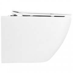 Унитаз подвесной BelBagno Uno BB3105CHR/SC безободковый