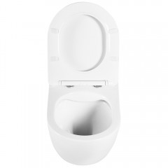 Унитаз подвесной BelBagno Uno BB3105CHR/SC безободковый